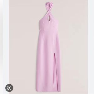 Abercrombie Keyhole Halter Maxi Dress - Medium petite